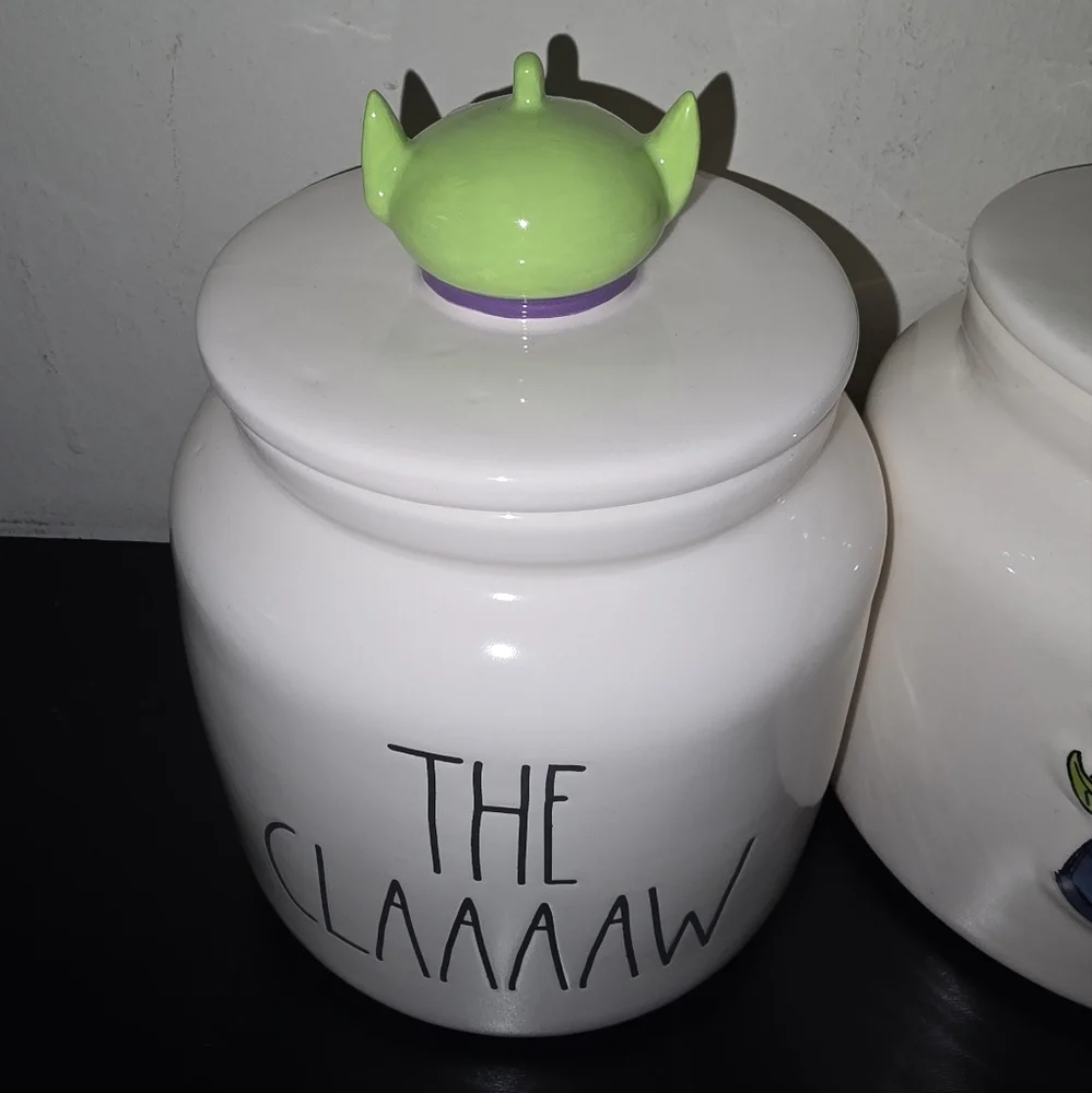 Rae Dunn Disney Pixar Toy Story THE CLAAAAW Jar Canister - Picture 5 of 7